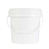 2l White Round Plastic Chemical Bucket